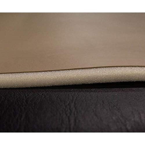 1/4 Foam Backed Marine Vinyl Upholstery Fabric Dark Tan 54 Wide ...