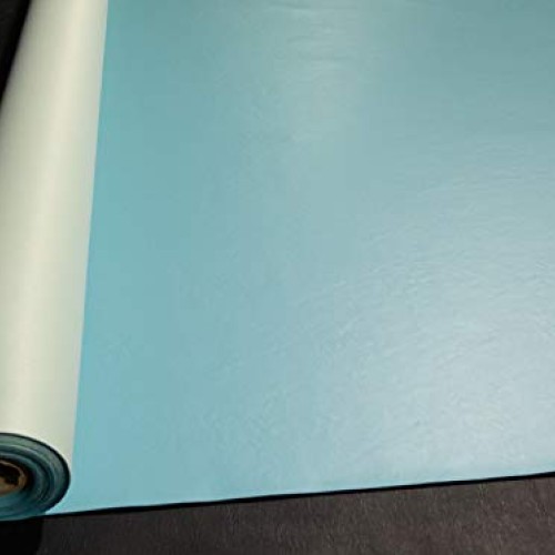 Bry-Tech Marine1 Marine Vinyl Upholstery Fabric Light Blue 54 Wid...