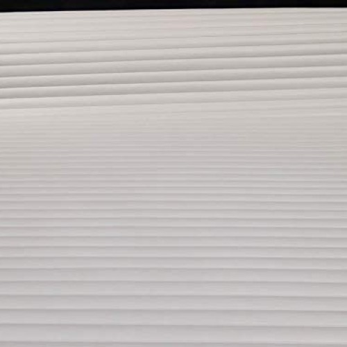 Pleated Marine Vinyl Upholstery Fabric Bright White 54 Wide by Th...