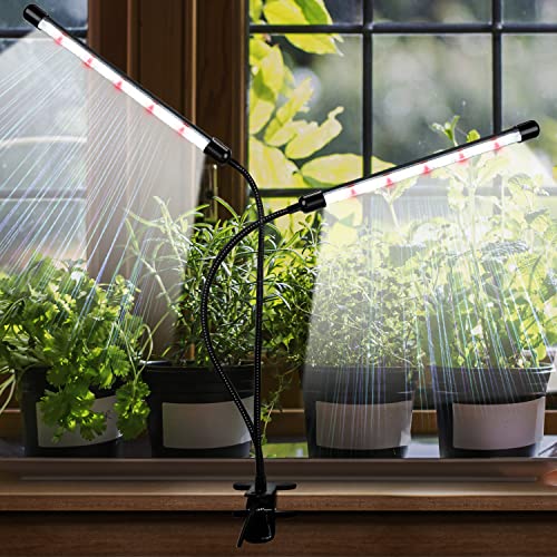 bseah Plant Grow Light for Indoor Plants 2 Pack, Full Spectrum Ind...