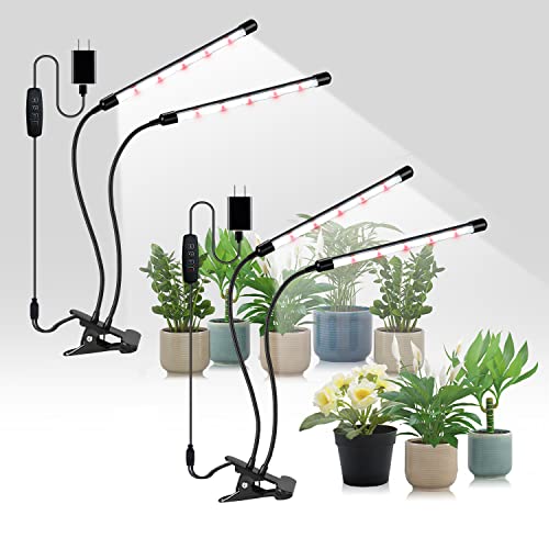 bseah Plant Grow Light for Indoor Plants 2 Pack, Full Spectrum Ind...