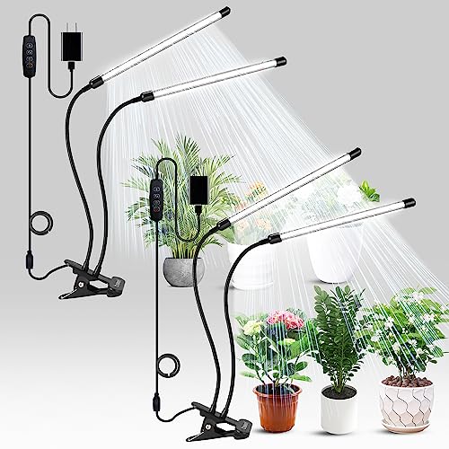 Plant Grow Light for Indoor Plants,Led Grow lamp 2 Head 2 Pack