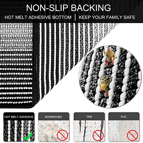 BSICPRO Bathroom Rugs and Mats Sets, 2 Piece Thick Absorbent Cheni...