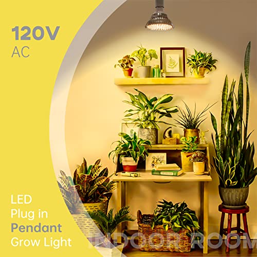 Bstrip LED Grow Light Bulb for Indoor Plants with Hanging System, ...