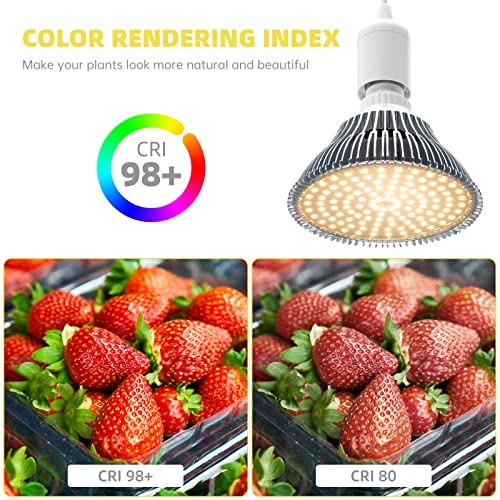 Bstrip LED Grow Light Bulb for Indoor Plants with Hanging System, ...