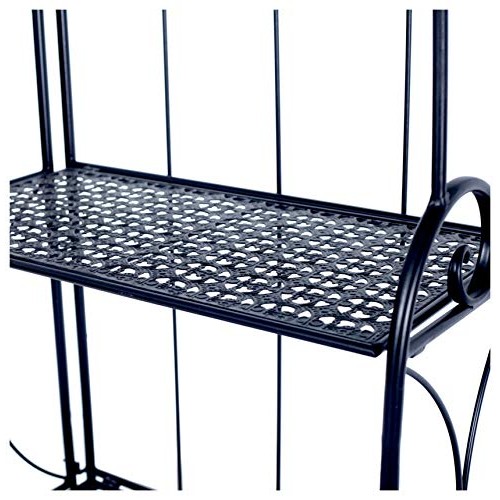 Metal Foldable 3-Tier Plant & Home Décor Display Stand Rack/Book S...