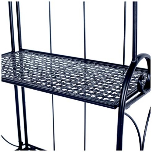 Metal Foldable 3-Tier Plant & Home Décor Display Stand Rack/Book S...