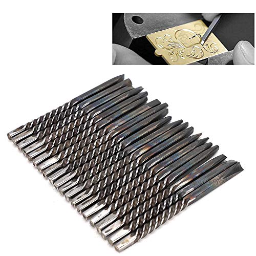 BTIHCEUOT Jewelry Anvil Chisel, 20Pcs/Set Professional Jewelry Anv...