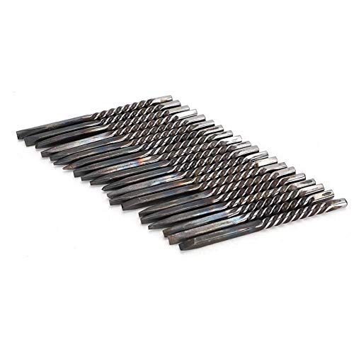 BTIHCEUOT Jewelry Anvil Chisel, 20Pcs/Set Professional Jewelry Anv...