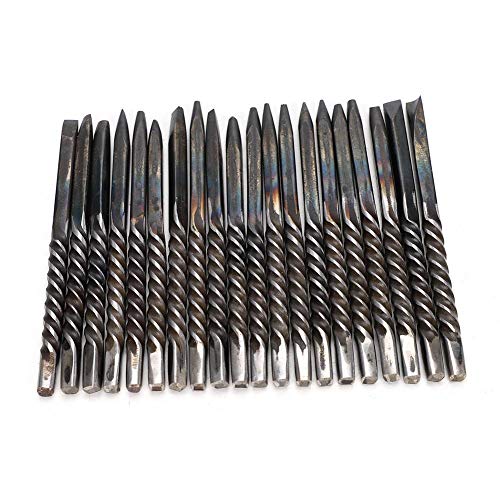 BTIHCEUOT Jewelry Anvil Chisel, 20Pcs/Set Professional Jewelry Anv...