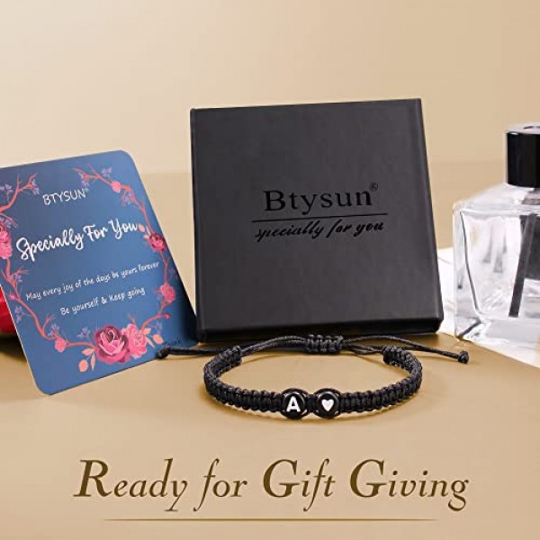 Bracelets for Women Initial Gifts for Her Teen Girl Dainty Handmad...