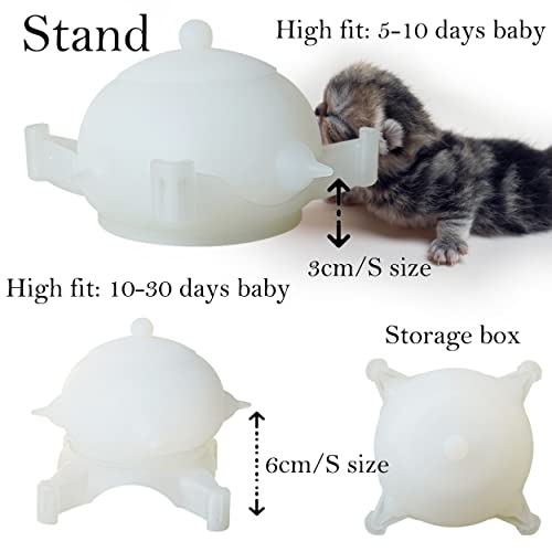 Bubble milk bowl Puppy Feeder Puppy Milk Feeder Puppy Nursing Stat...