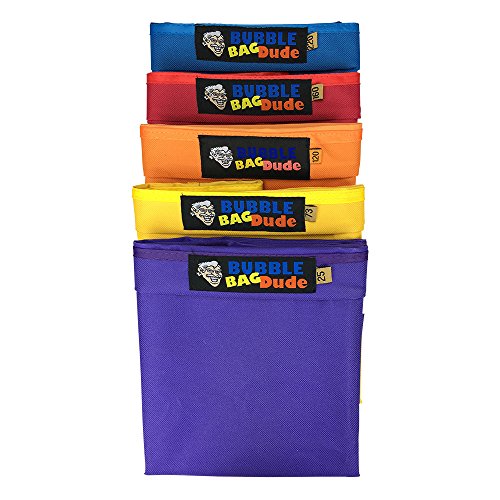 BUBBLEBAGDUDE Bubble Bags 5 Gallon 5 Bag Set Herbal Ice Essence Ex...