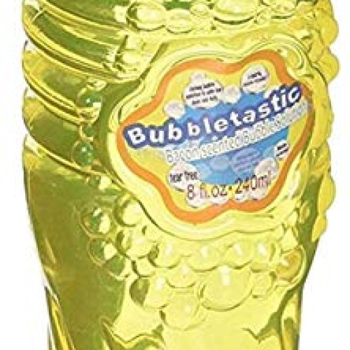 Bubbletastic Dog Bubbles 8oz. Refill Bottle of Bacon Bubble Solution