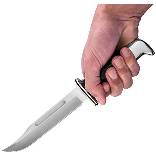 Buck Knives 0120BKS GENERAL Fixed Blade Knife with Genuine Leather...