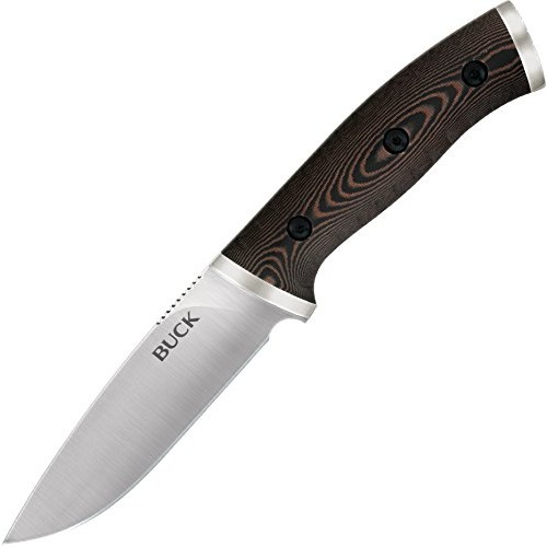 Buck Knives 0863BRS Selkirk Fixed Blade Knife with Fire Striker an...