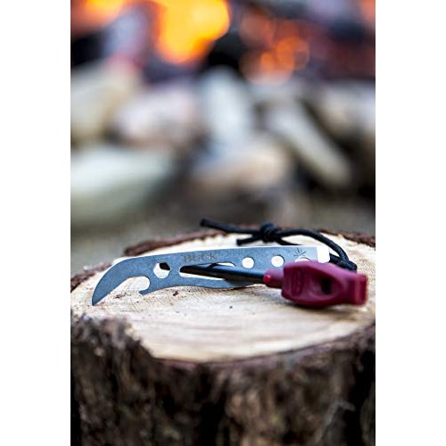 Buck Knives 0863BRS Selkirk Fixed Blade Knife with Fire Striker an...
