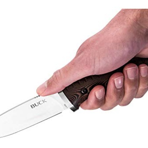 Buck Knives 0863BRS Selkirk Fixed Blade Knife with Fire Striker an...