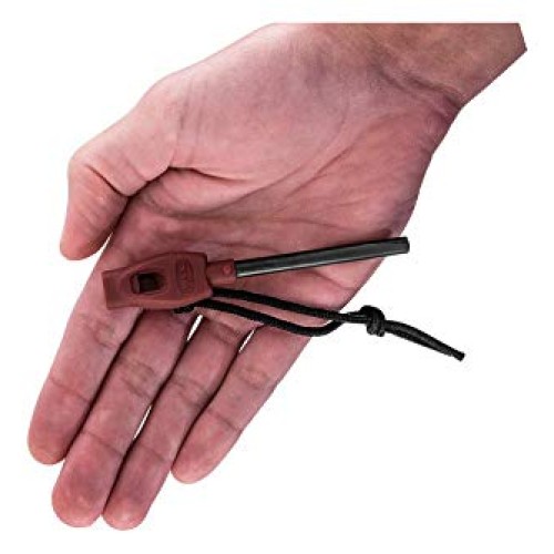 Buck Knives 0863BRS Selkirk Fixed Blade Knife with Fire Striker an...