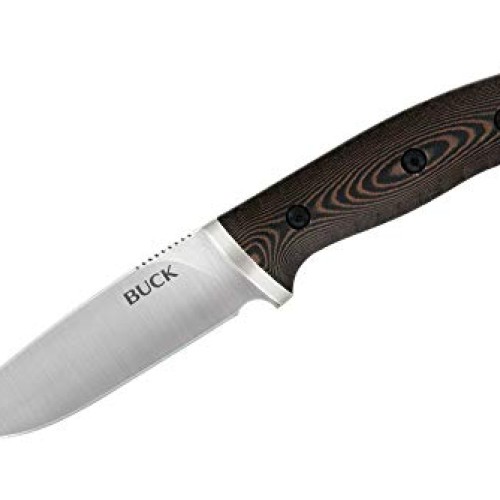Buck Knives 0863BRS Selkirk Fixed Blade Knife with Fire Striker an...