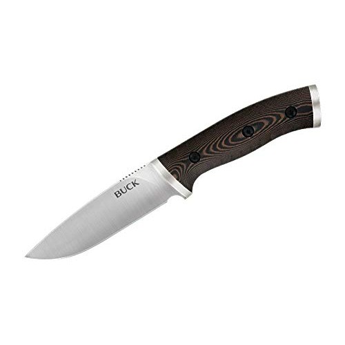 Buck Knives 0863BRS Selkirk Fixed Blade Knife with Fire Striker an...