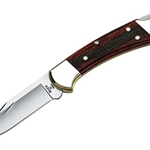 Buck Knives 112 Ranger Folding Knife with Leather Sheath
