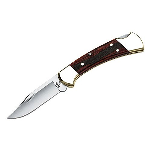 Buck Knives 112 Ranger Folding Knife with Leather Sheath