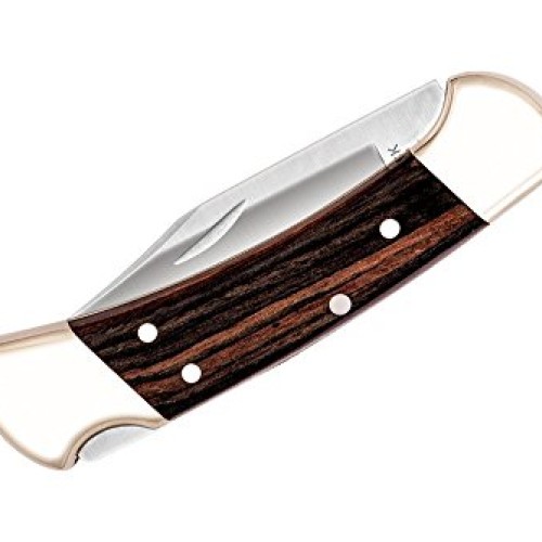 Buck Knives 112 Ranger Folding Knife with Leather Sheath