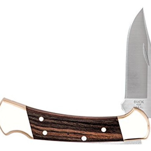 Buck Knives 112 Ranger Folding Knife with Leather Sheath