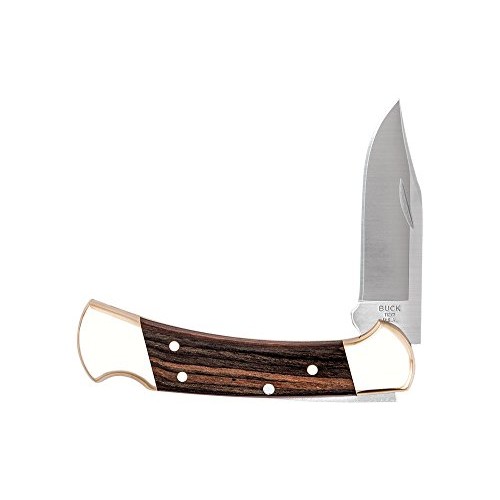 Buck Knives 112 Ranger Folding Knife with Leather Sheath