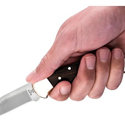 Buck Knives 112 Ranger Folding Knife with Leather Sheath