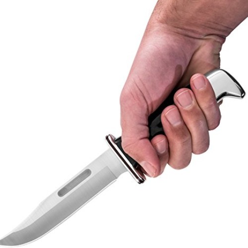 Buck Knives 119 Special Fixed Blade Knife with Leather Sheath - Bl...