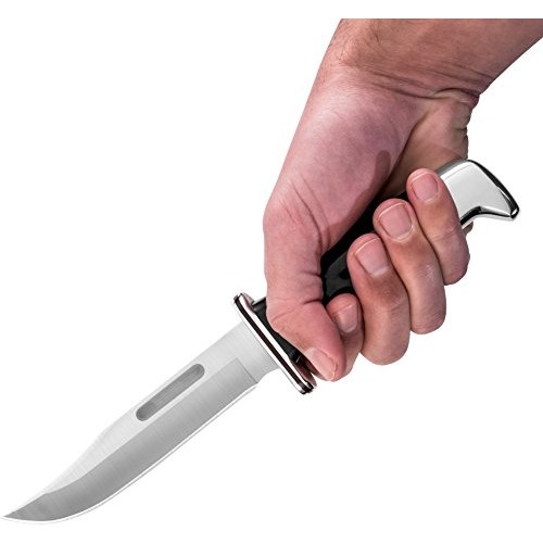 Buck Knives 119 Special Fixed Blade Knife with Leather Sheath - Bl...