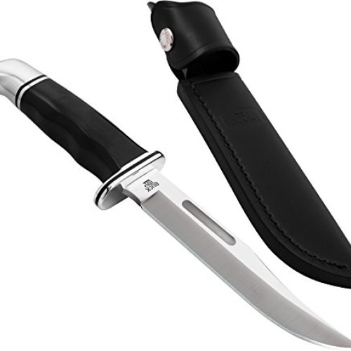 Buck Knives 119 Special Fixed Blade Knife with Leather Sheath - Bl...