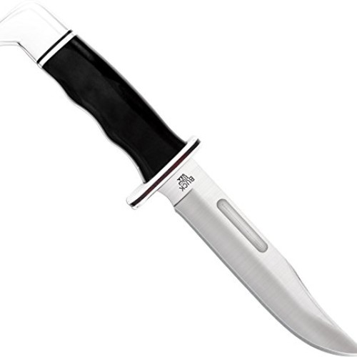 Buck Knives 119 Special Fixed Blade Knife with Leather Sheath - Bl...
