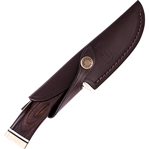 Buck Knives 192 Vanguard Fixed Blade Knife with Leather Sheath