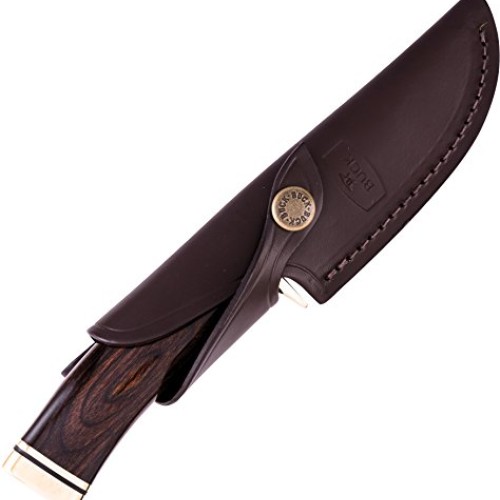 Buck Knives 192 Vanguard Fixed Blade Knife with Leather Sheath