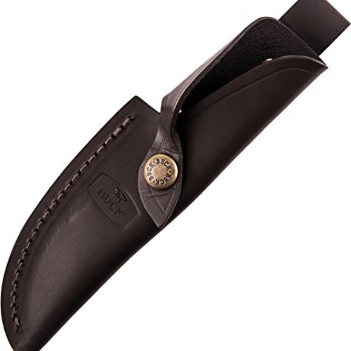 Buck Knives 192 Vanguard Fixed Blade Knife with Leather Sheath