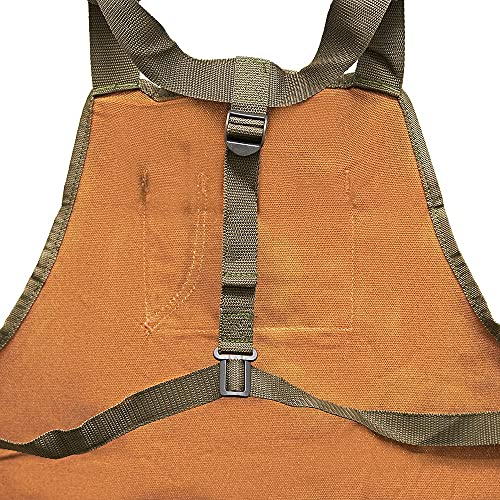 Bucket Boss - Canvas SuperShop Apron, Aprons & Vests 80300, Brown
