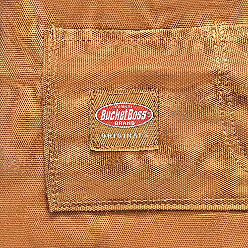 Bucket Boss - Canvas SuperShop Apron, Aprons & Vests 80300, Brown