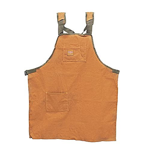 Bucket Boss - Canvas SuperShop Apron, Aprons & Vests 80300, Brown