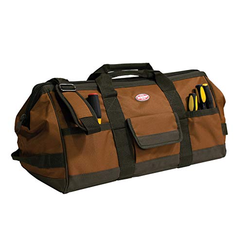 Bucket Boss Gatemouth 24 Tool Bag in Brown, 60024