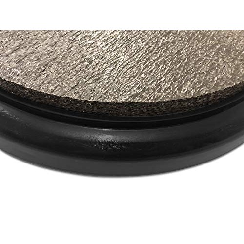 Black Padded 5 Gallon Bucket lid seat by Bucket Lidz
