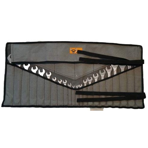 Bull Tools Wrench & Tool Roll 22+4 pocket 100% Dyed 15 Oz. Cotton ...