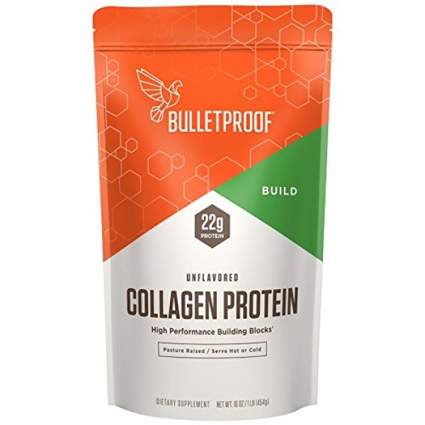 Bulletproof Collagen Protein, Amino Acid Building Blocks for High ...