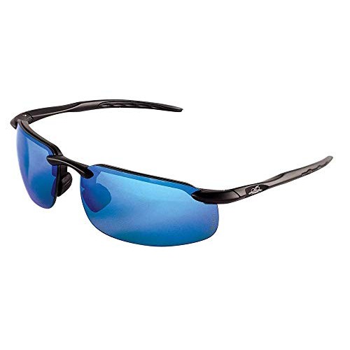 Bullhead Safety Eyewear BH106129 Swordfish, Matte Black Frame, Pol...