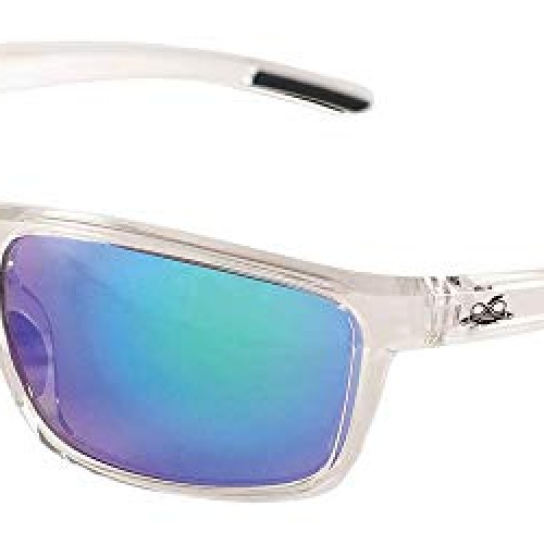 Bullhead Safety Eyewear BH27116AF Pompano, Clear Frame/Temple Gree...