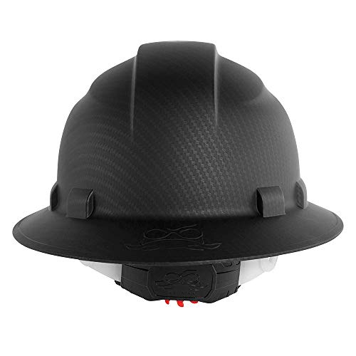 Bullhead Safety HH-F1-C - - Matte Black Graphite Unvented Full Bri...