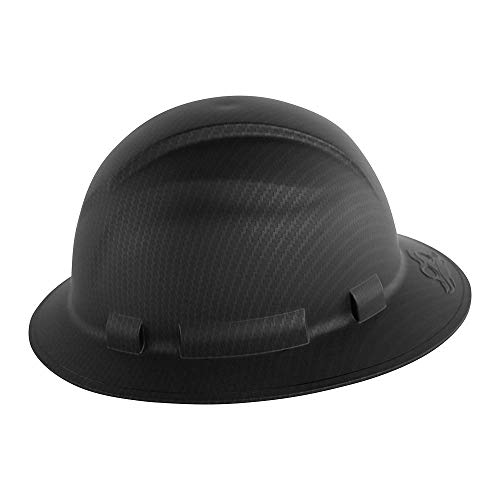 Bullhead Safety HH-F1-C - - Matte Black Graphite Unvented Full Bri...
