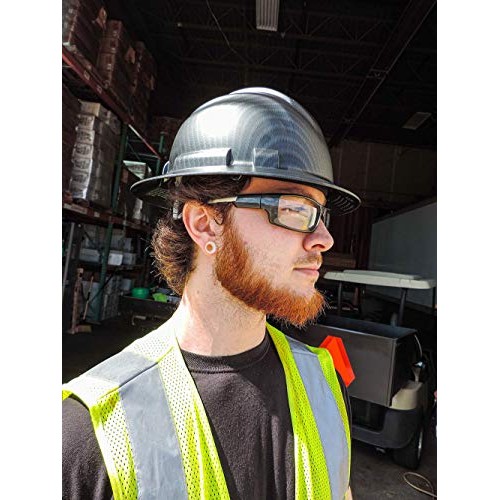 Bullhead Safety HH-F1-C - - Matte Black Graphite Unvented Full Bri...
